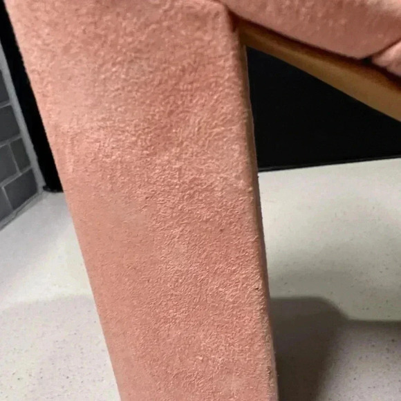 Vince Camuto Mauve Suede Block Heel Ankle Strap - Size 10 - Picture 13 of 14